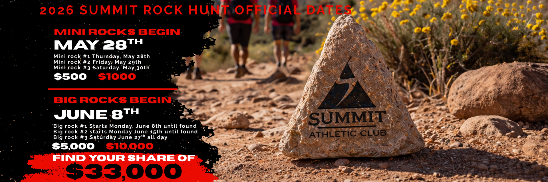2026 Summit Rock Hunt banner