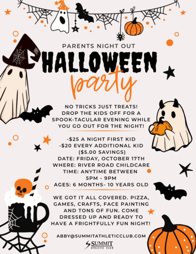 PNO Halloween Summit Athletic Club